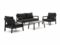 Manifesto Corsano Sessel-Sofa Lounge-Set 4-teilig