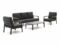 Bellagio Ciane Sessel-Sofa Lounge-Set 4-teilig (5-Sitzer)