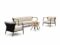 Apple Bee Elle Sessel-Sofa Lounge-Set 5-teilig