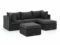 Forza Barolo Chaiselongue Lounge-Set 5-teilig