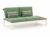 Apple Bee Pebble Beach Loveseat links 180 cm